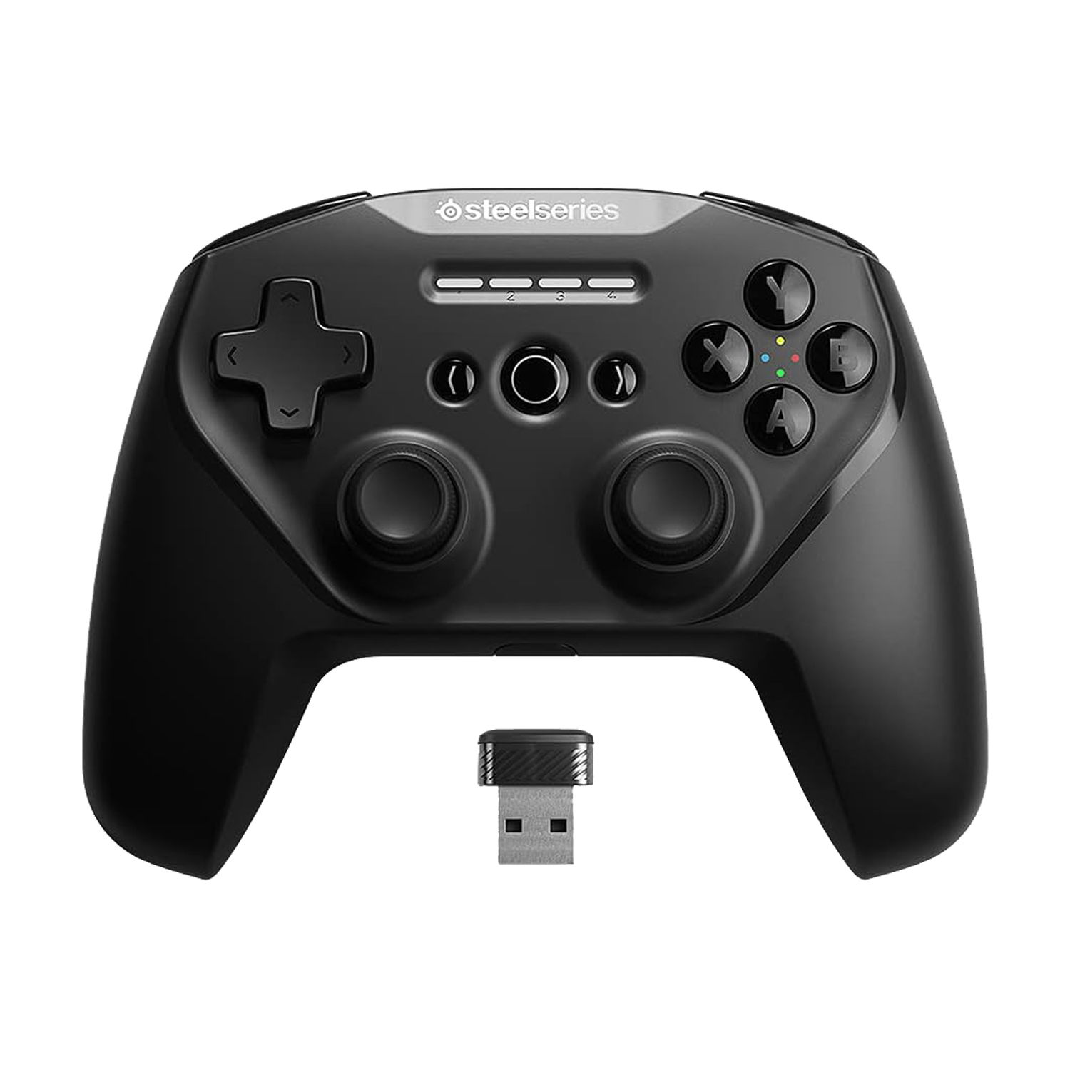 Steelseries Control Stratus Duo Negro.