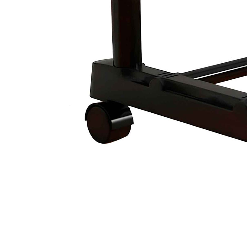 Rack de ropa de hojas 2 tubos.