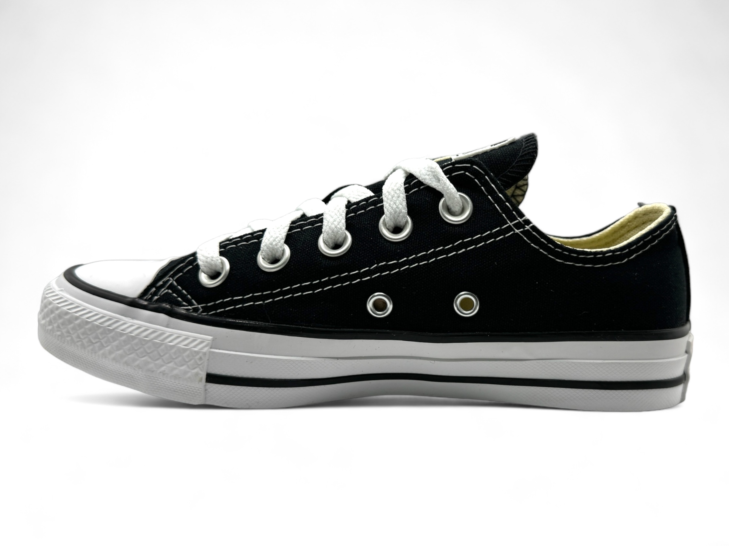 Tenis Converse Chuck Taylor Choclo Lona Negro .