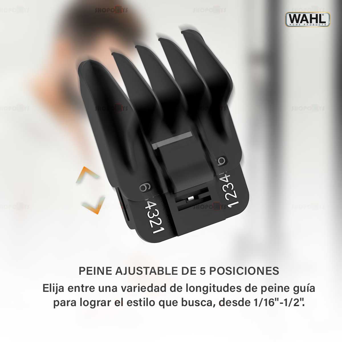 Wahl Maquina Recargable All In One Barba, Nariz Y Oídos