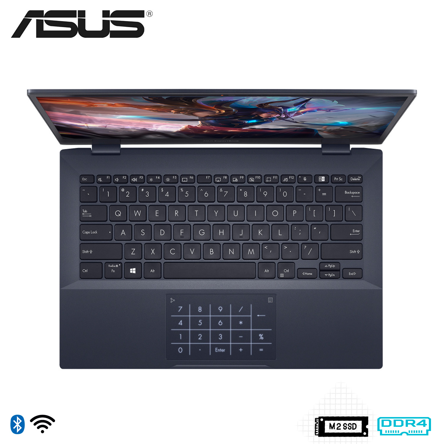 Laptop Asus ExpertBook B5 B5302CEA 13.3” Full HD Intel Core i7-1165G7 2.80GHz 8GB 512GB SSD Windows 10 Pro 64-bit Español Negro.