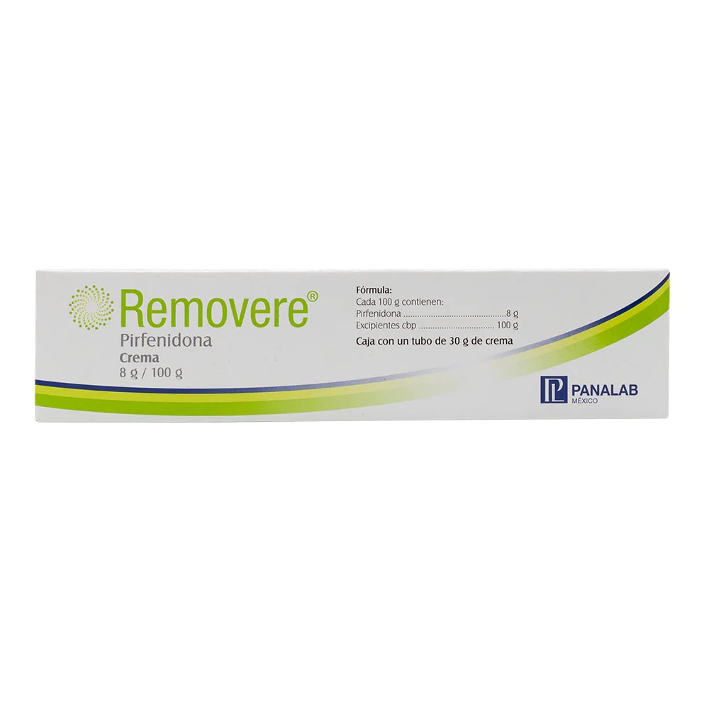 Removere Crema Pirfenidona 8gr/100 gr Tubo con 30 g