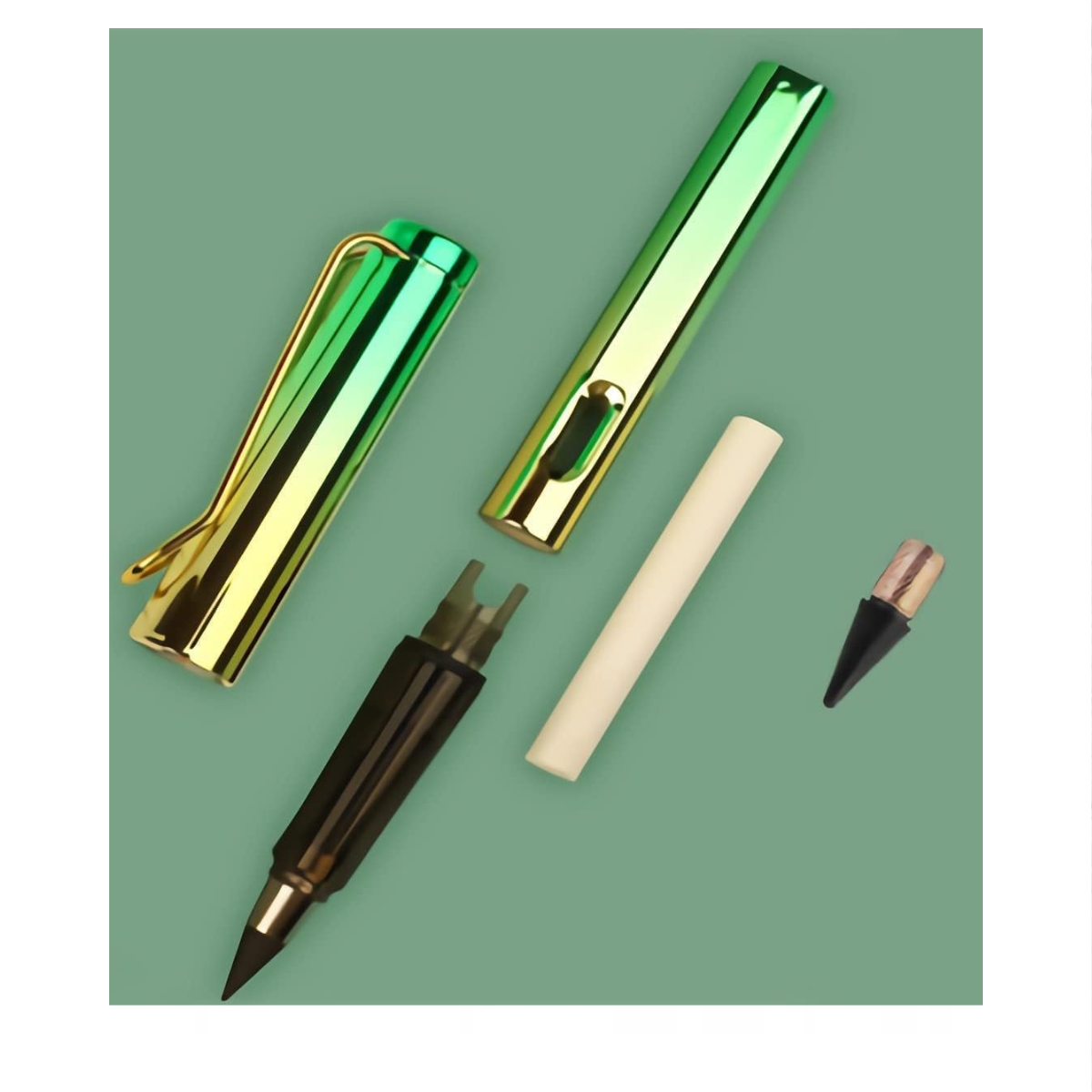 Lápiz infinito con borrador en paquete de 10 piezas 