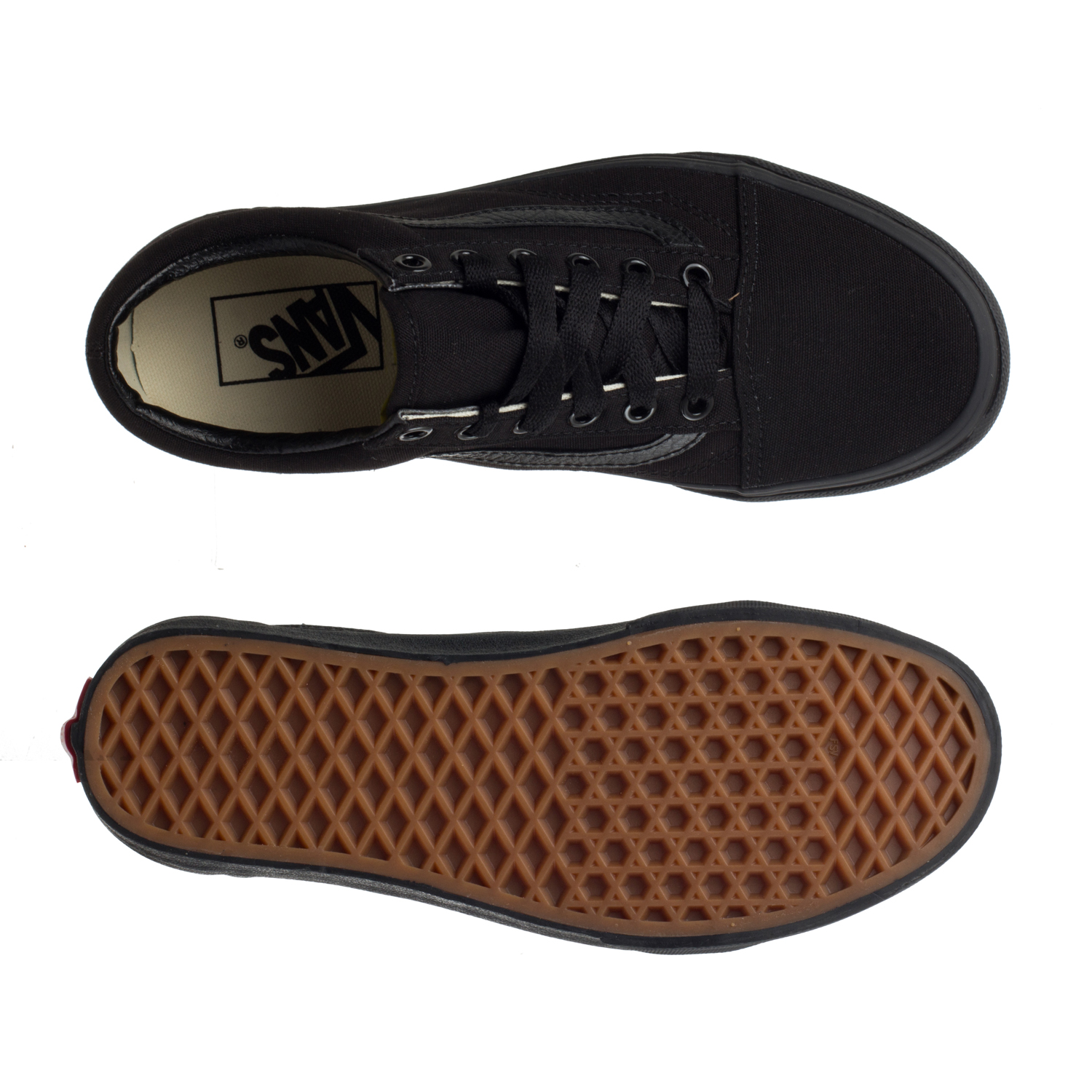 Tenis Vans Old Skool - 0D3HBKA - Negro - Unisex 