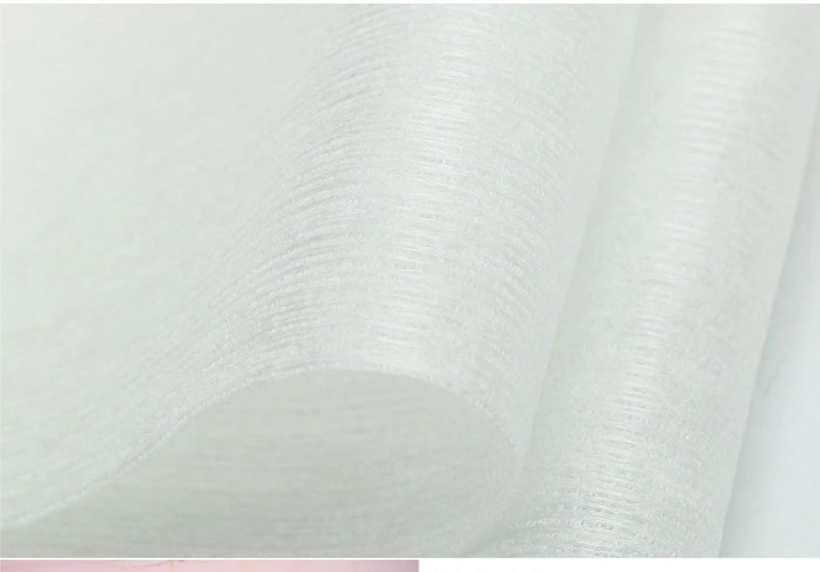 3 Rollos de toallitas de bambú desechables para pañal ecológico.