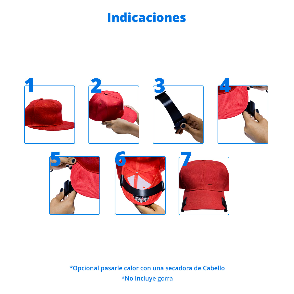 Curveador De Gorra Plana Curva Universal