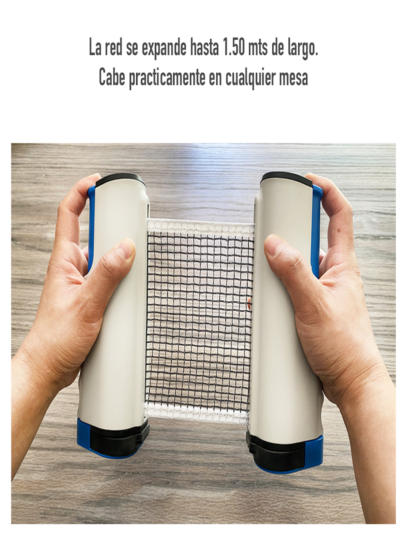 Juego de Ping Pong Portátil con 2 Raquetas y 3 Pelotas.