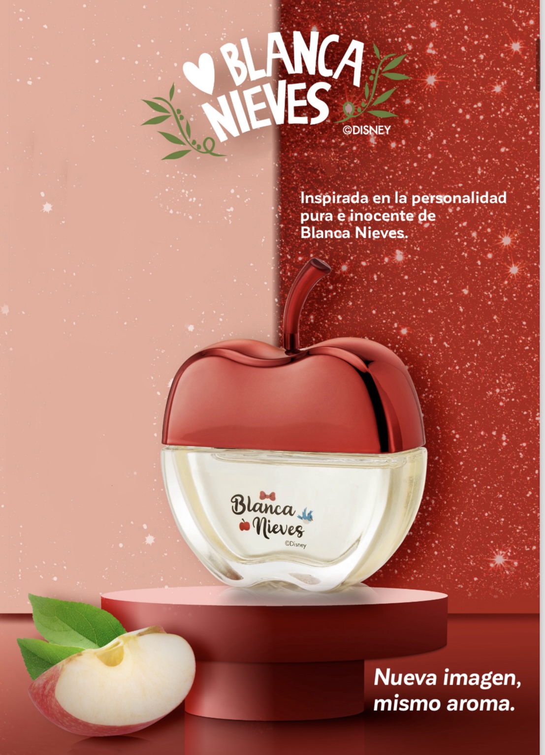 BLANCA NIEVES PERFUME INFANTIL FRAGANCIA INFANTIL PARA NIÑAS Y JOVENCITAS AROMA MUY DURADERO EN HERMOSA PRESENTACIÓN