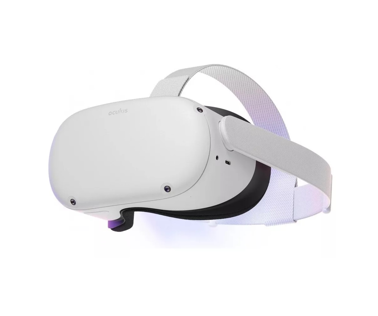 Oculus Meta Quest 2 Gafas Inmersivas De Realidad Virtual, 128 Gb Color Blanco.