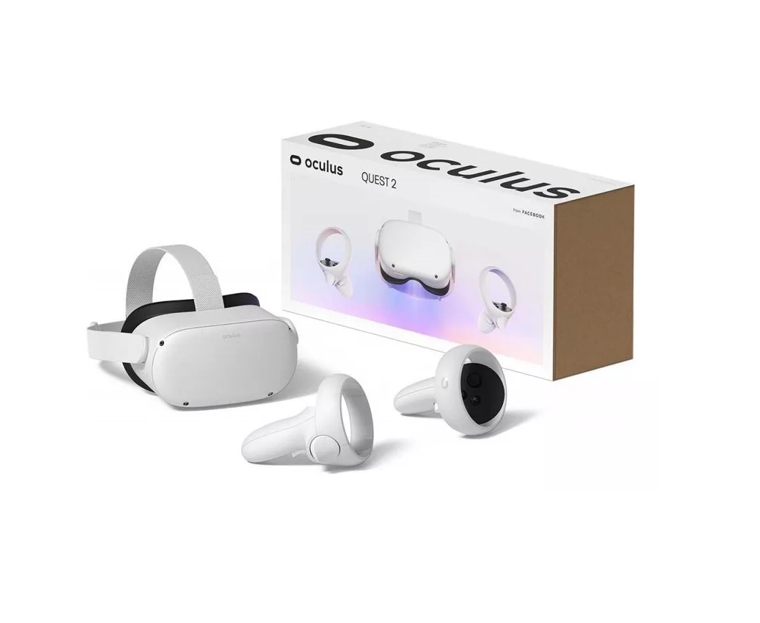 Oculus Meta Quest 2 Gafas Inmersivas De Realidad Virtual, 128 Gb Color Blanco.