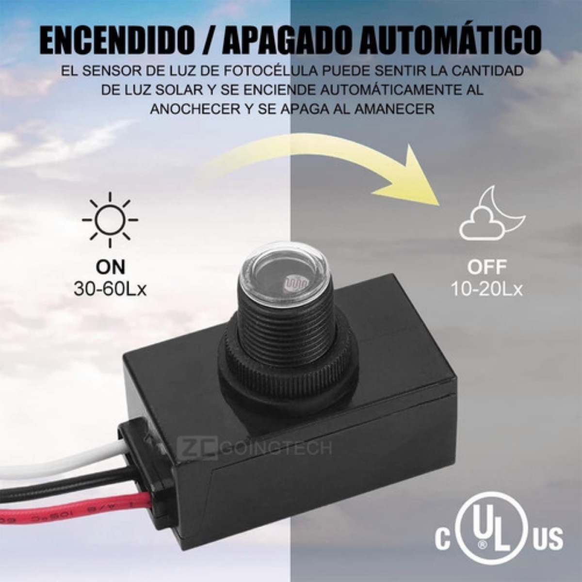 Fotocelda Electricas Para Lamparas Led Uso Exterior 110v