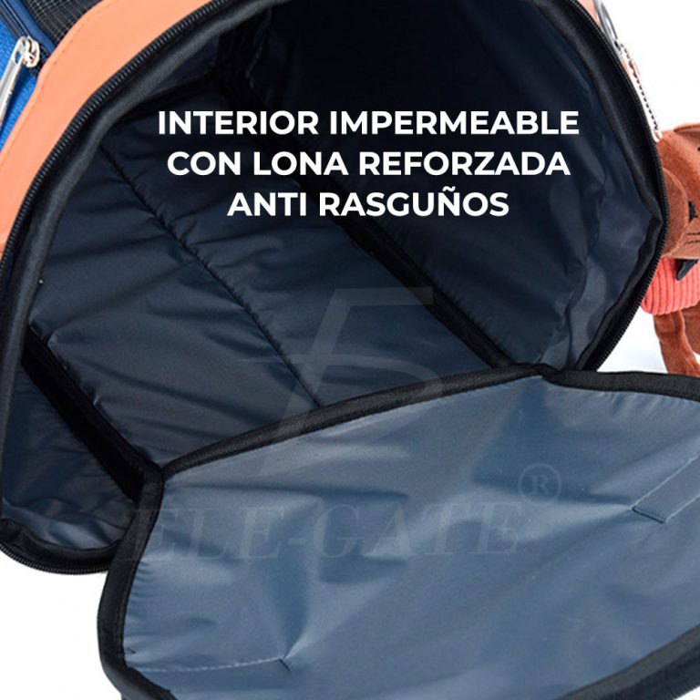 Mochila Grande Transportadora Viaje Para Mascota Perro Gato