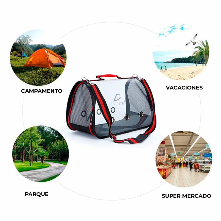 Mochila Grande Transportadora Viaje Para Mascota Perro Gato