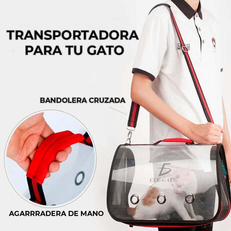 Mochila Grande Transportadora Viaje Para Mascota Perro Gato