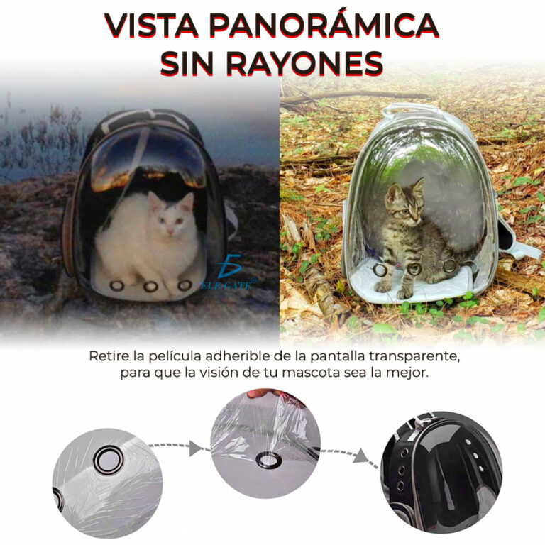 Mochila Grande Transportadora Viaje Para Mascota Perro Gato