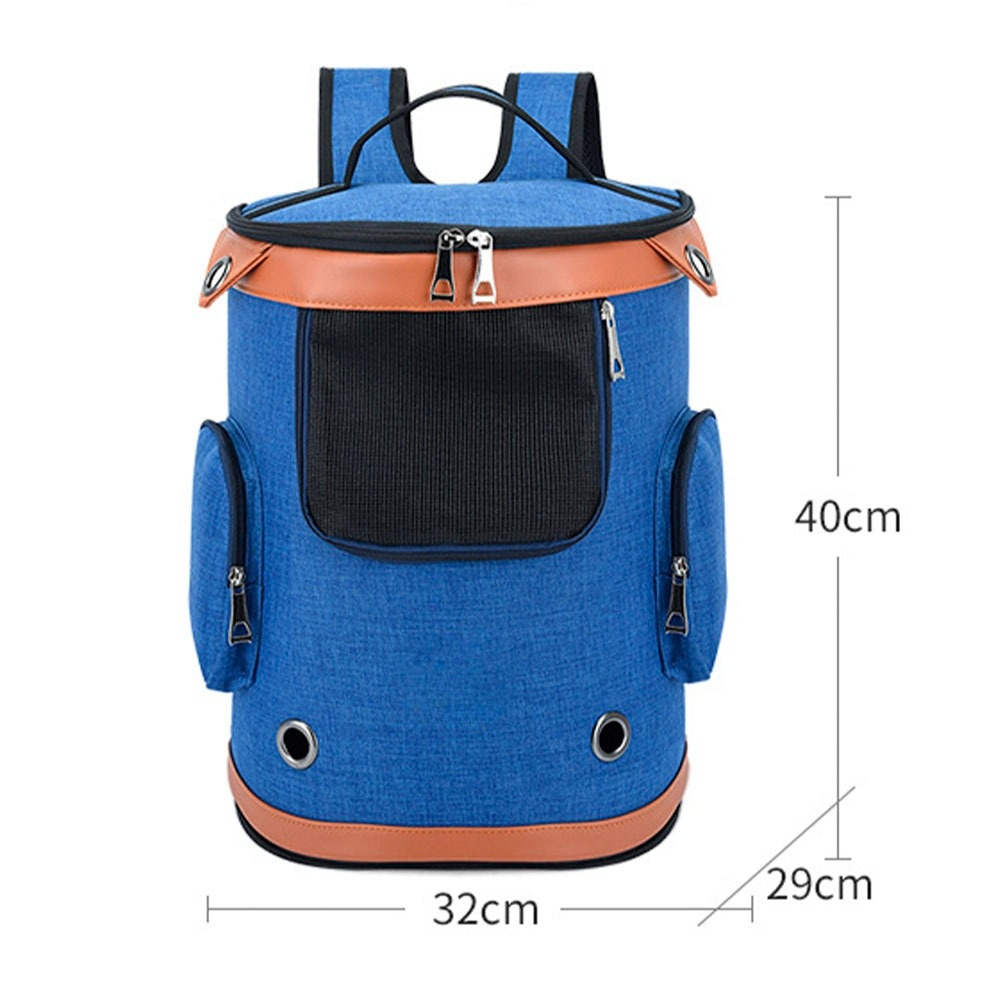 Mochila Grande Transportadora Viaje Para Mascota Perro Gato