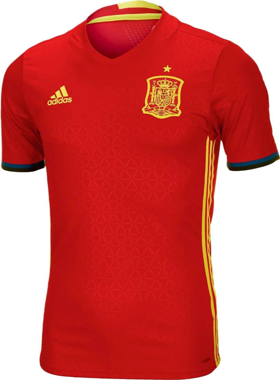Jersey Original Adidas de la Selección España Eurocopa 2016 AI4411.