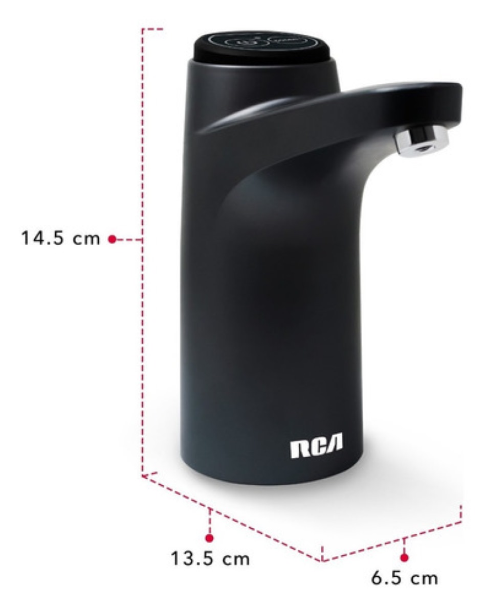 "Rca Dispensador De Agua Eléctrico Rc-wd2 Color Negro "