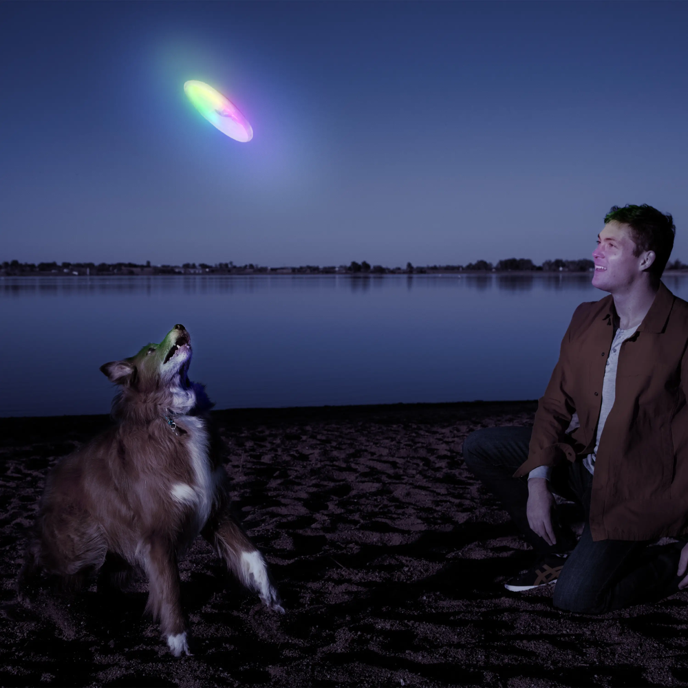  Disco Para Perro Con Luz Led Nite Ize Mod.FFDD-07-R8