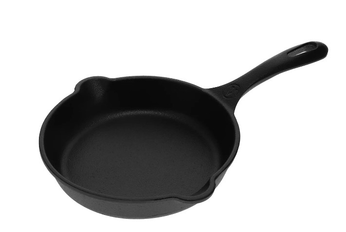 VICTORIA Combo x 3 Sartenes de 16 CM, 20 CM y 25 CM de Hierro Fundido Esmaltado