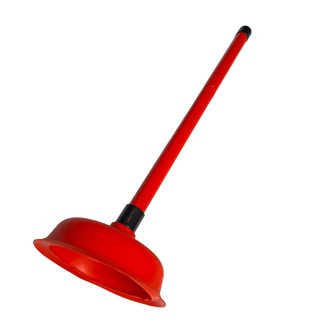 Bomba Manual Destapador De Drenaje Limpieza Inodoro Color Rojo