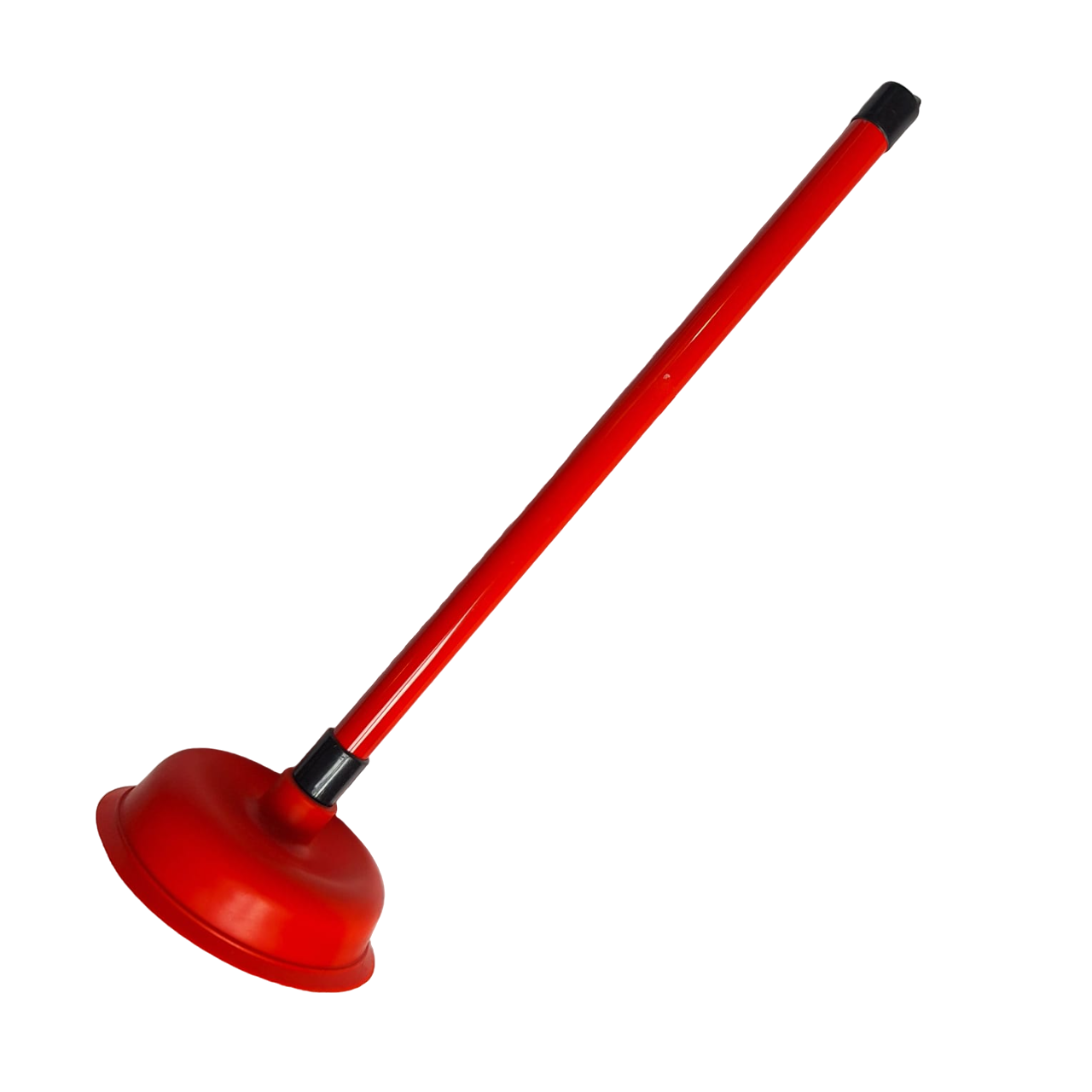 Bomba Manual Destapador De Drenaje Limpieza Inodoro Color Rojo