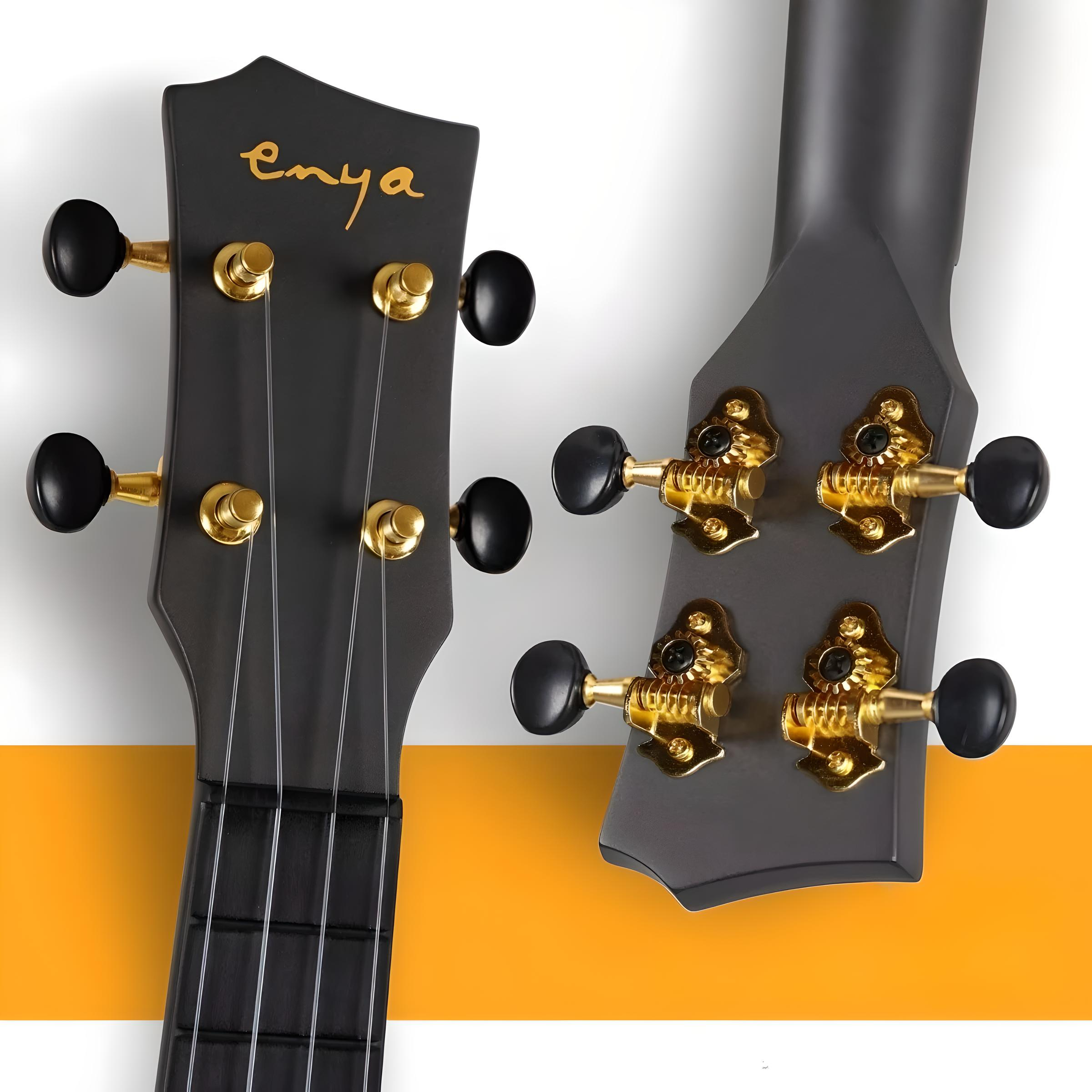 Ukelele Soprano Enya De Fibra De Carbono De 21 Pulgadas