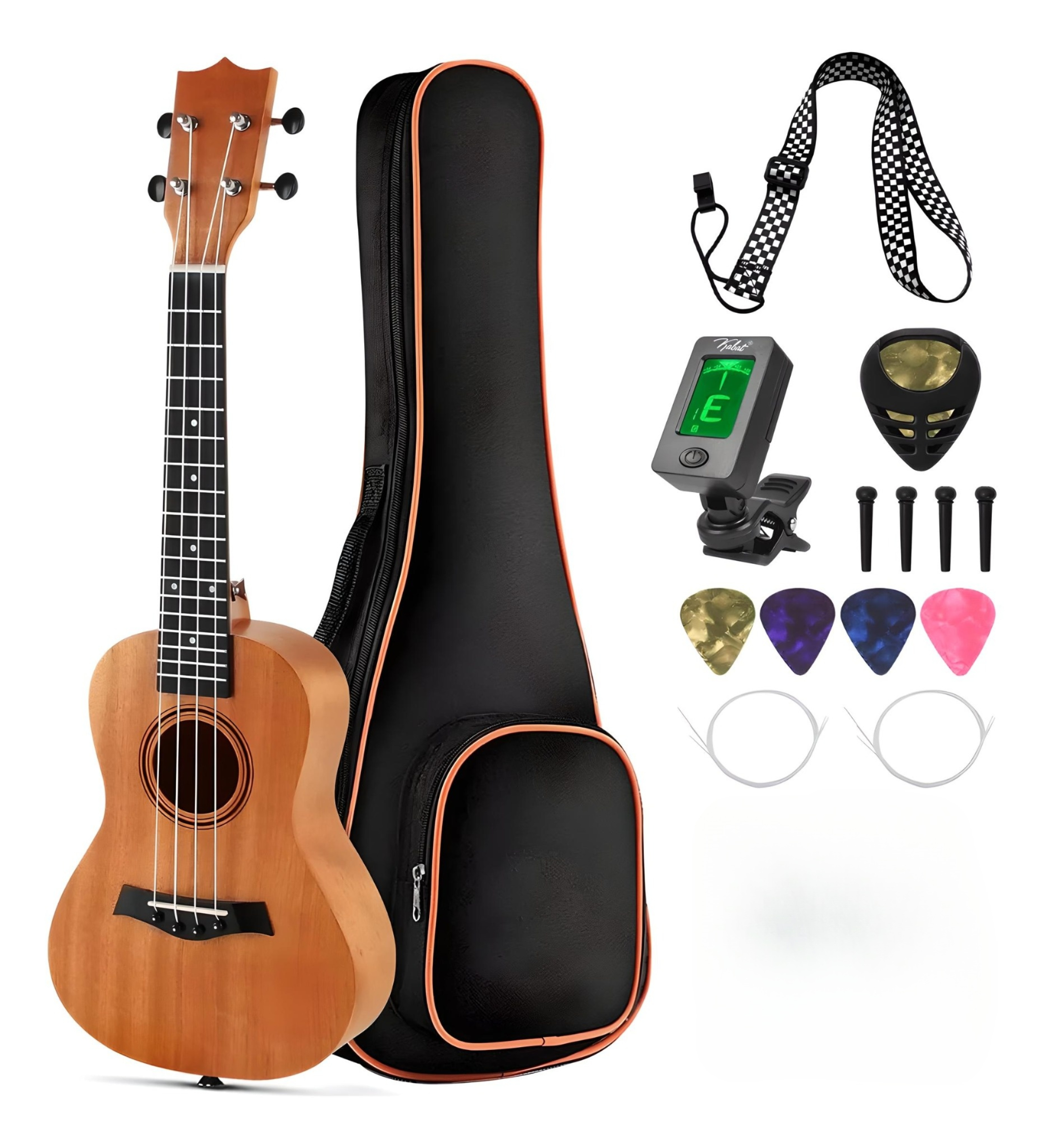 Kit De Soprano Concierto Acustico 23in Universal Ukelele