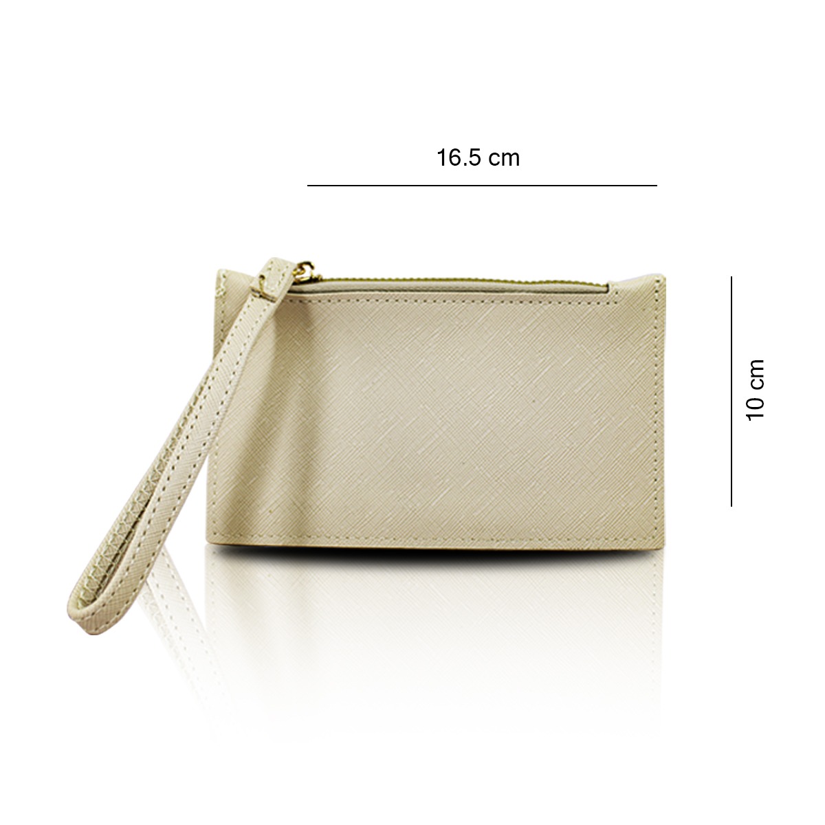 Combo Grenobil Pequeña Mochila Blanca, Bolso Crossbody Y Cartera