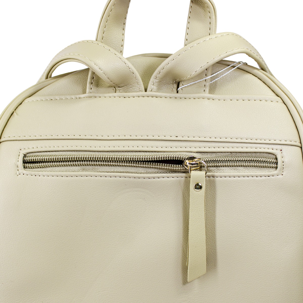 Combo Grenobil Pequeña Mochila Blanca, Bolso Crossbody Y Cartera