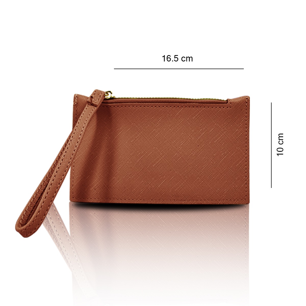 Combo Grenobil Mochila Pequeña Marron, Bolso Crossbody Y Cartera 