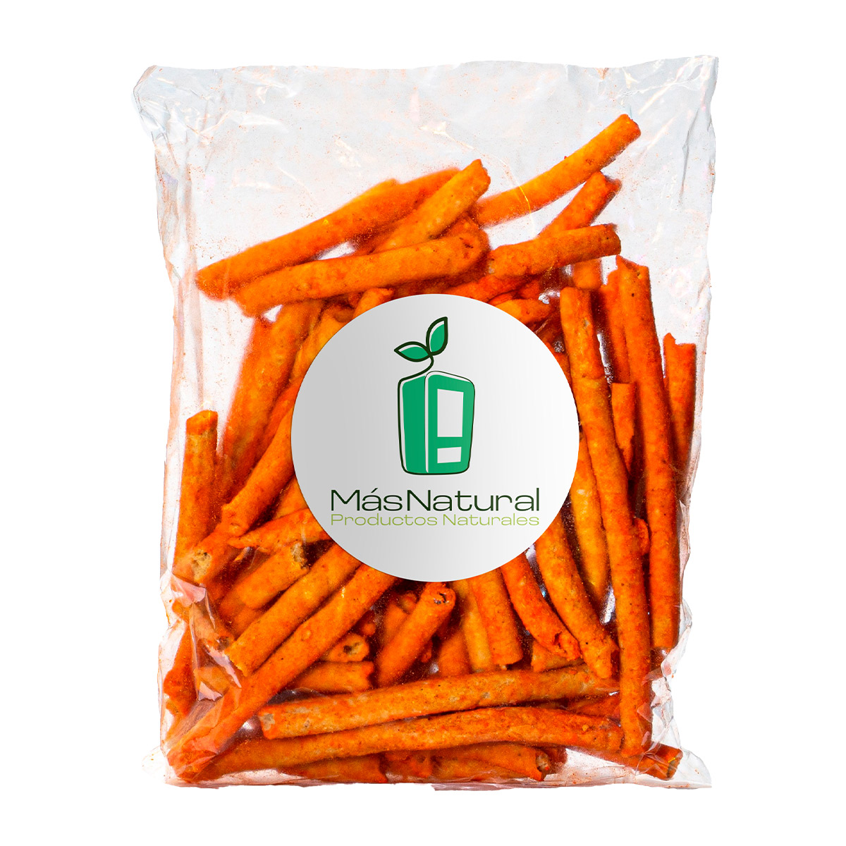 Churros de Amaranto Horneados sabor queso sin gluten bolsa familiar MÁS NATURAL