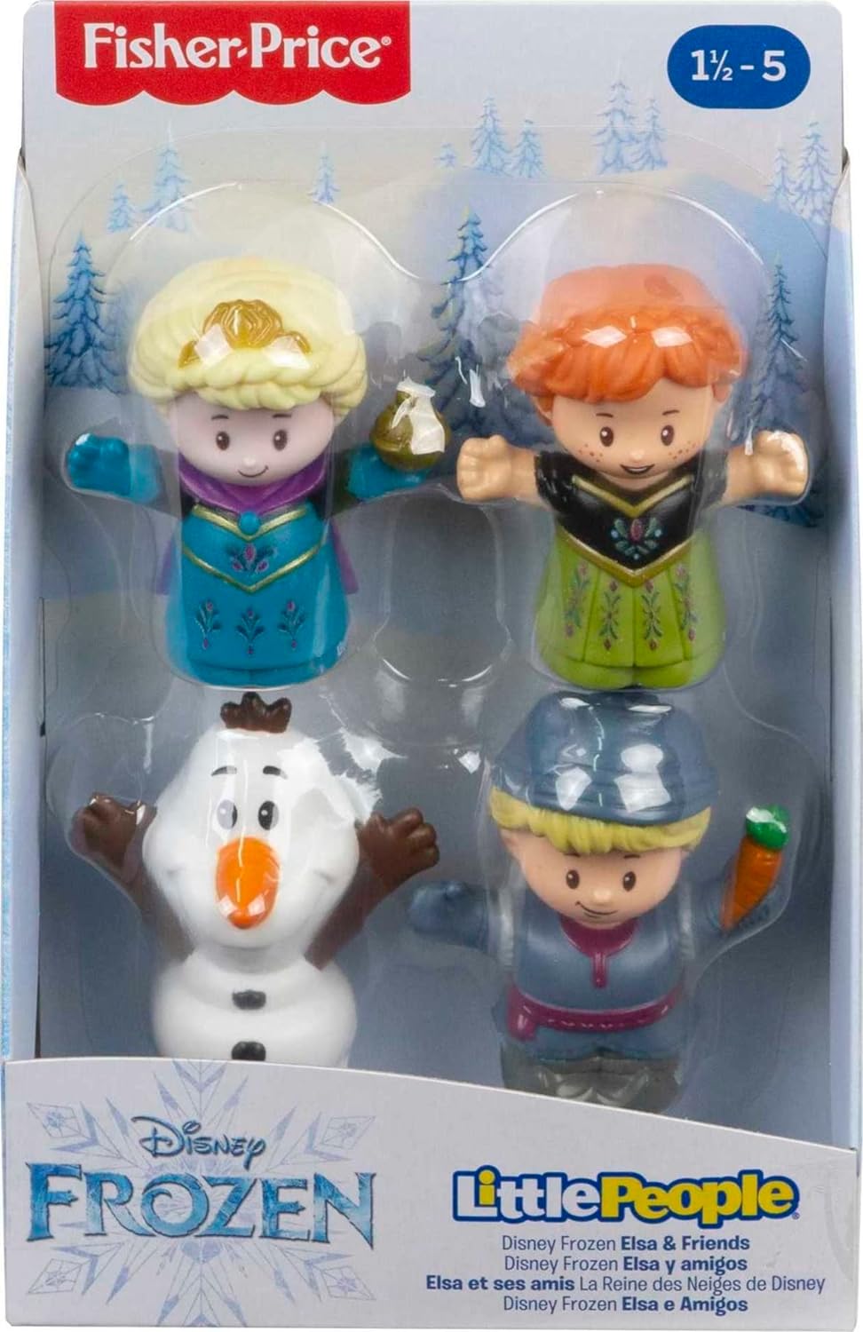 Fisher-price Little People, Disney Frozen Elsa Y Amigos.