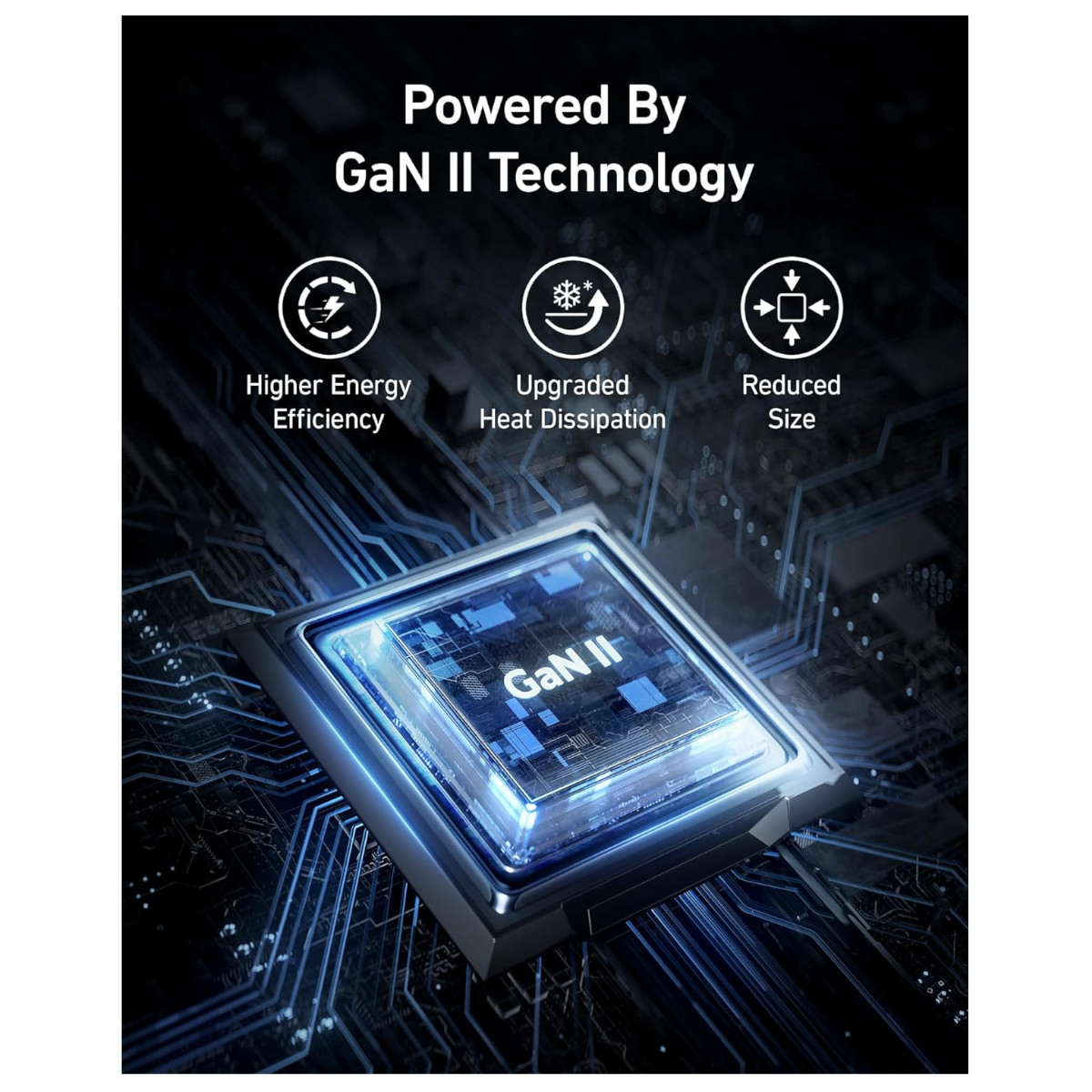 Cargador 2 USB-C y 1 USB A 3.0 65W Anker 735 Powerport III.