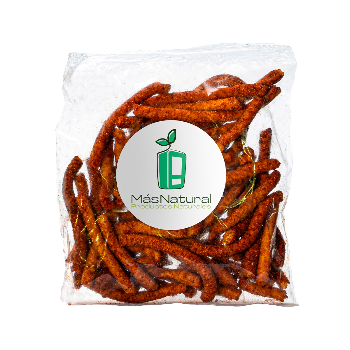 Churros de Amaranto Horneados sabor Chipotle sin gluten set de bolsas individuales Más Natural	