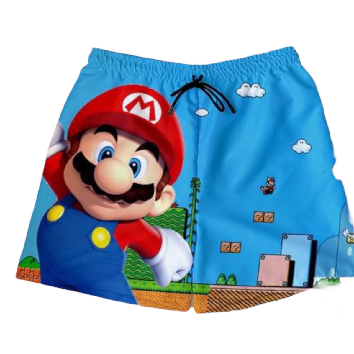 Traje De Baño Short Caballero Mario Bros Unitalla