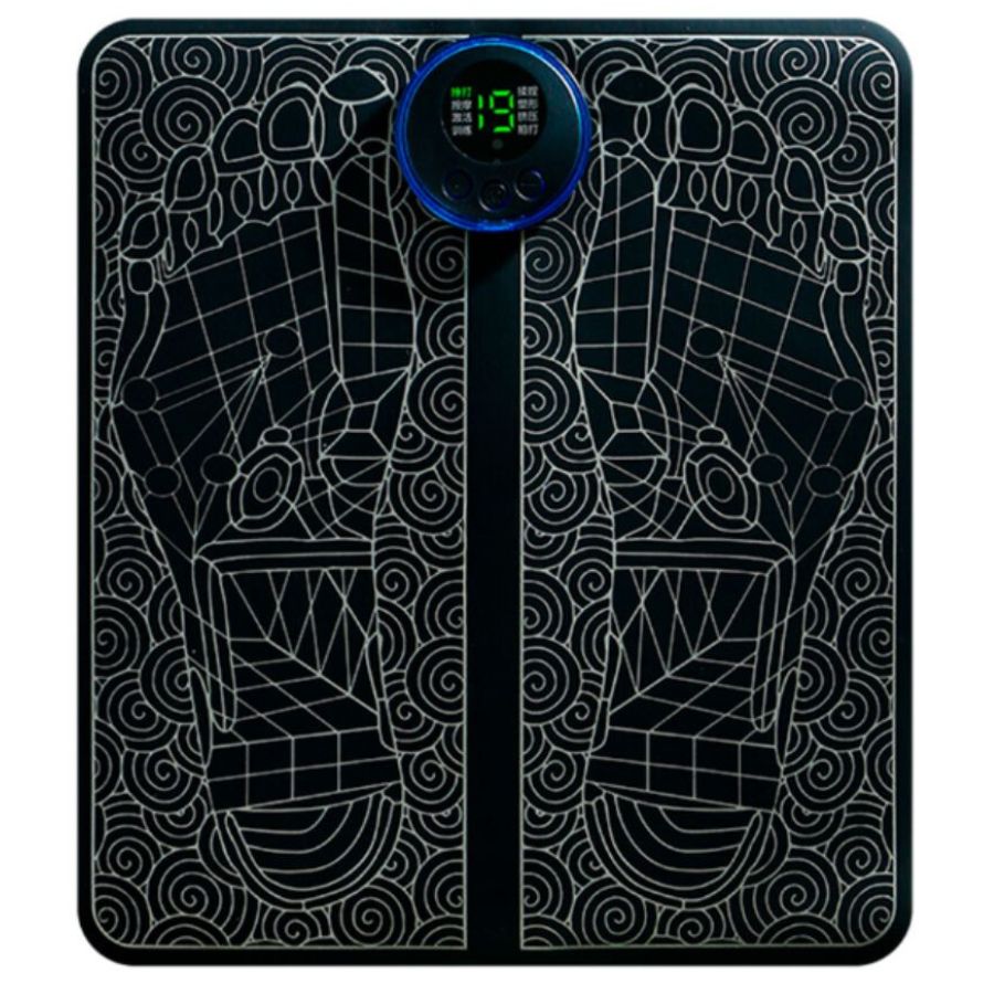 Masajeador Estimulador De Pies Eléctrico Recargable Usb Alfombrilla.