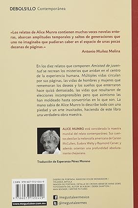 Libro Amistad de juventud Autor Alice Munro 