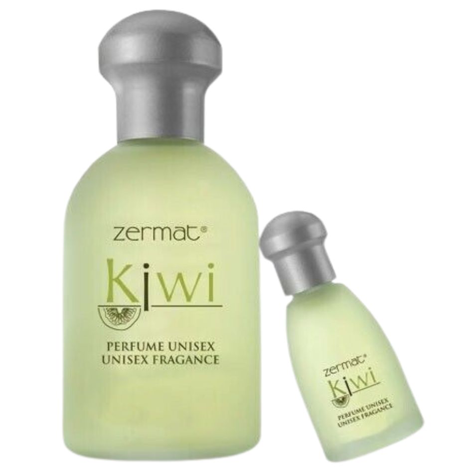 Fragancia Zermat Kiwi Clásico Unisex 120ml + Frag. de Bolsillo de 15ml.