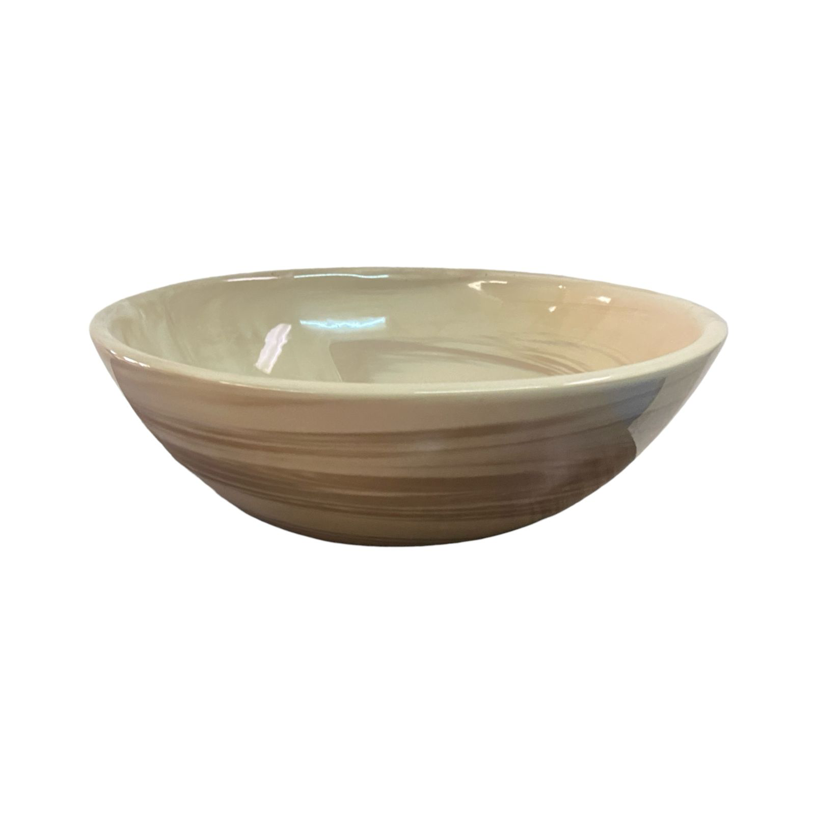 ovalin de ceramica de sobre poner lavamanos MARMOLEADO CAFE REDONDO Ø36CM