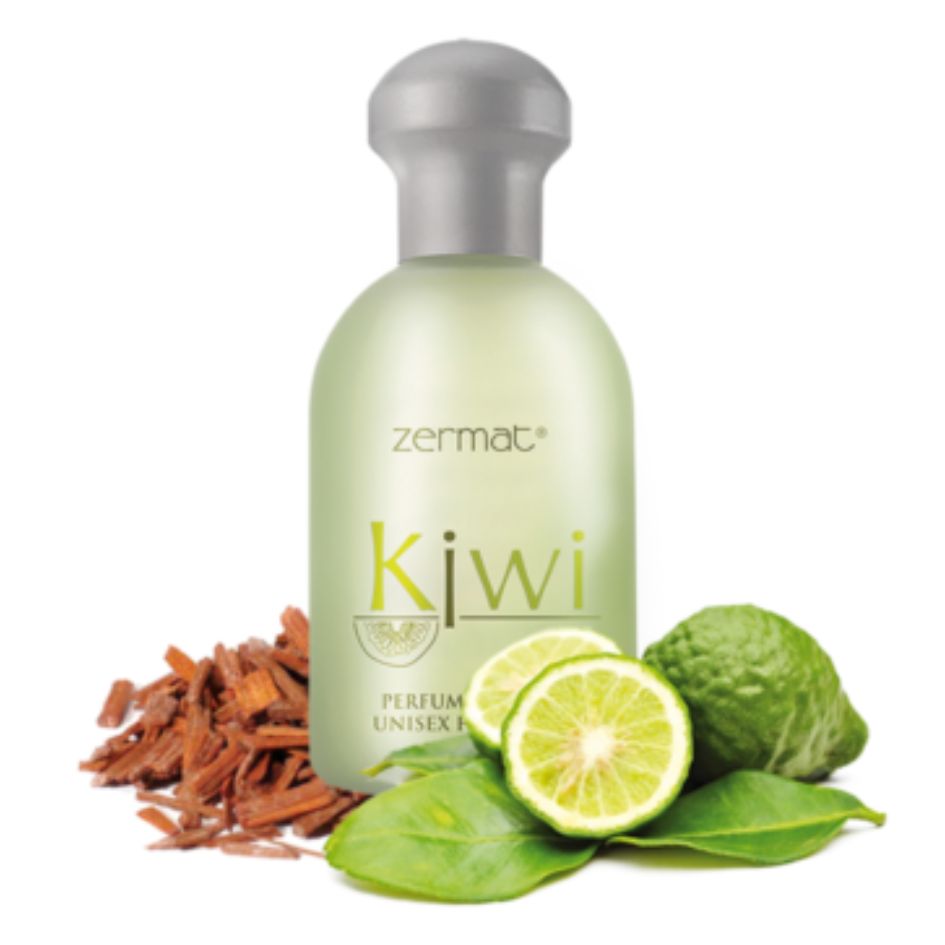 Fragancia Zermat Kiwi Clásico Unisex 120ml + Frag. de Bolsillo de 15ml.