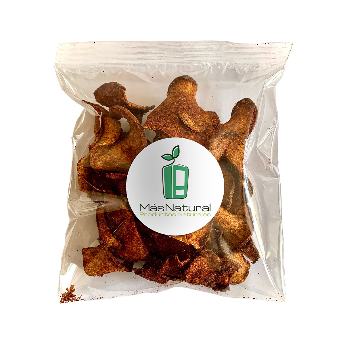 Jícama con chile Deshidratado y horneado set de bolsas individuales Más Natural