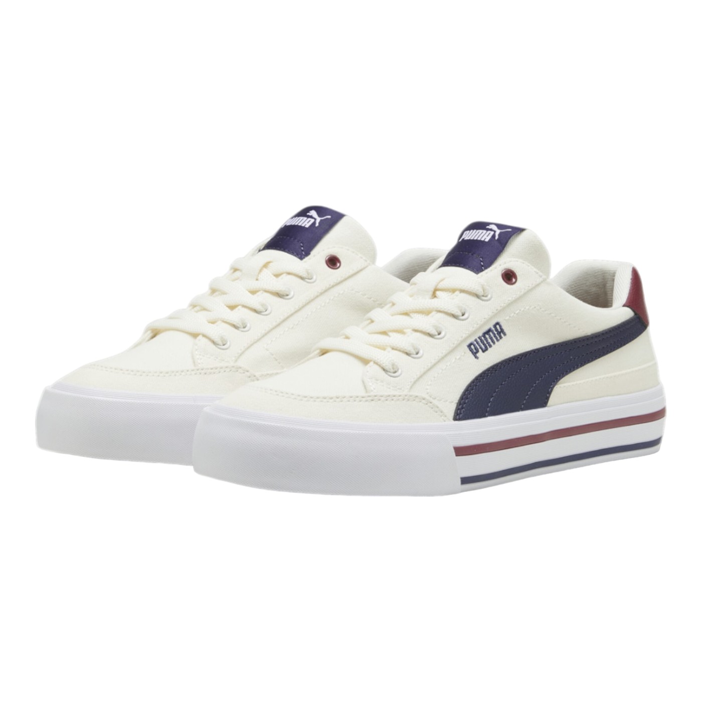 TENIS PUMA UNISEX HOMBRE MUJER BLANCO PUMA COURT CLASSIC VULC 39635301.