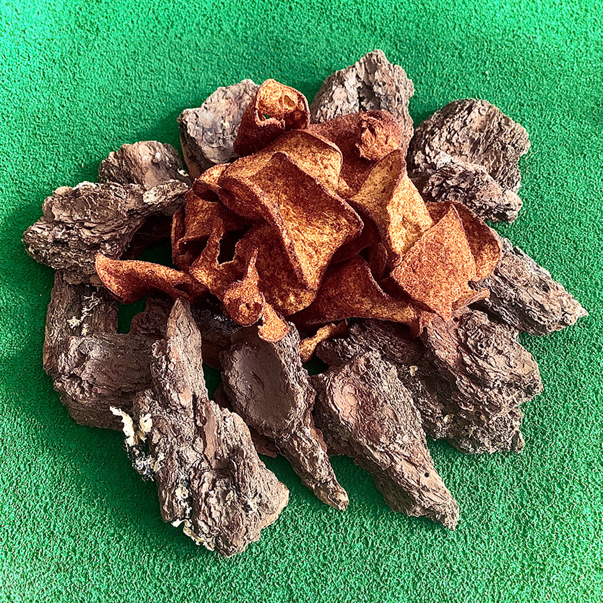 Jícama con chile Deshidratado y horneado bolsa familiar Más Natural	