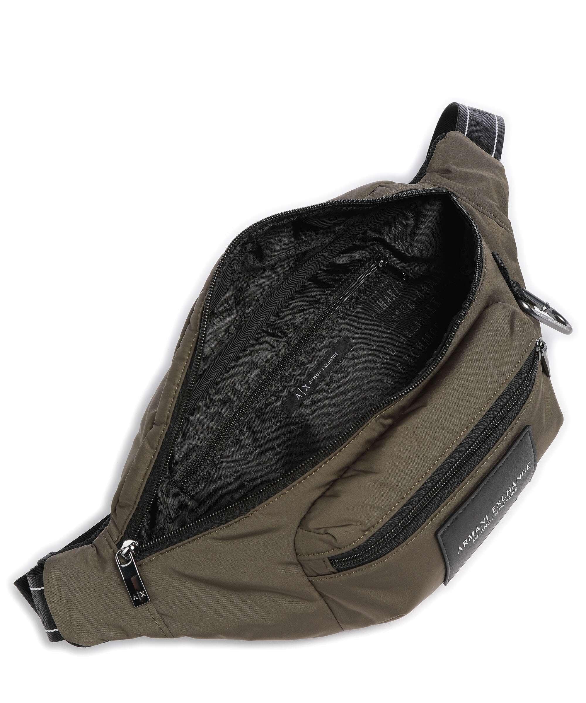 Armani Exchange Waistbag Verde Oliva 100% Original Cangurera