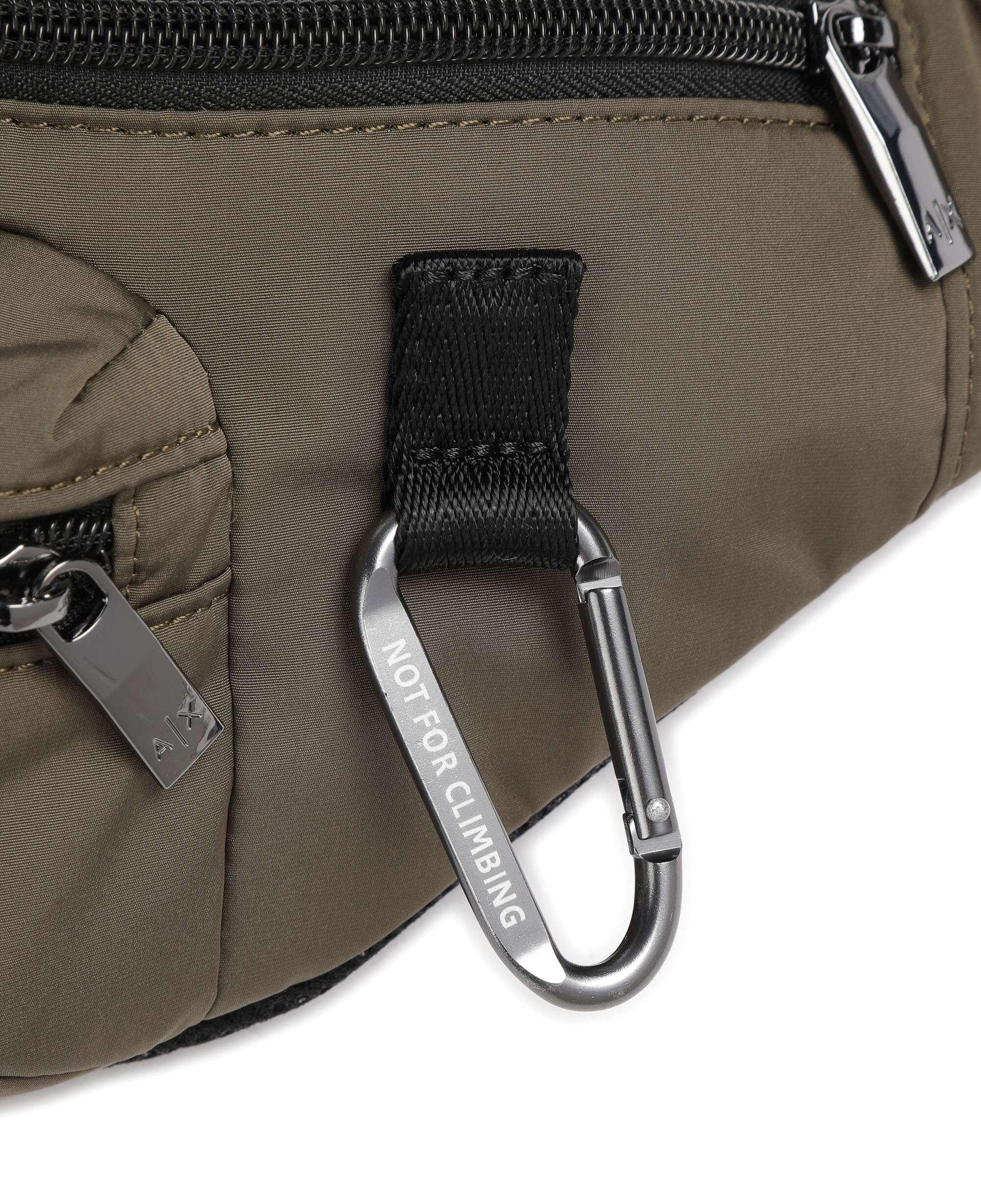 Armani Exchange Waistbag Verde Oliva 100% Original Cangurera