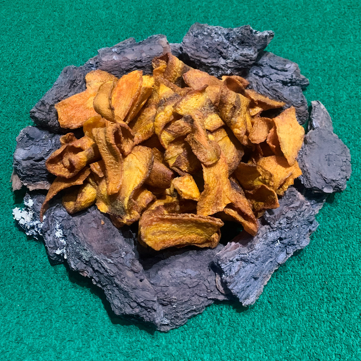 Zanahoria sin chile Deshidratado y horneado set de bolsas individuales Más Natural