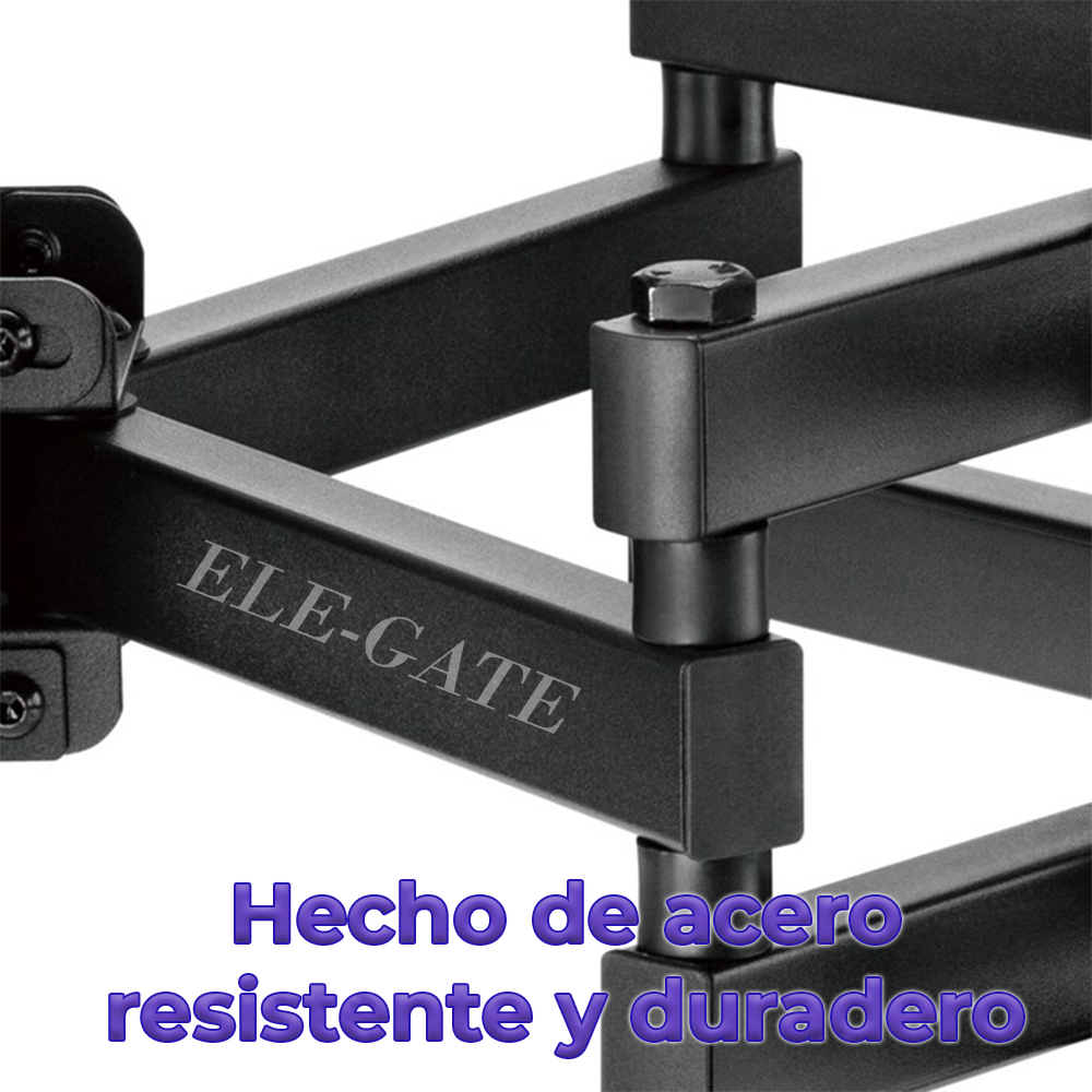 Soporte para TV Pantalla de 32 a 75 pulgadas brazo articulado Reforzado giratorio
