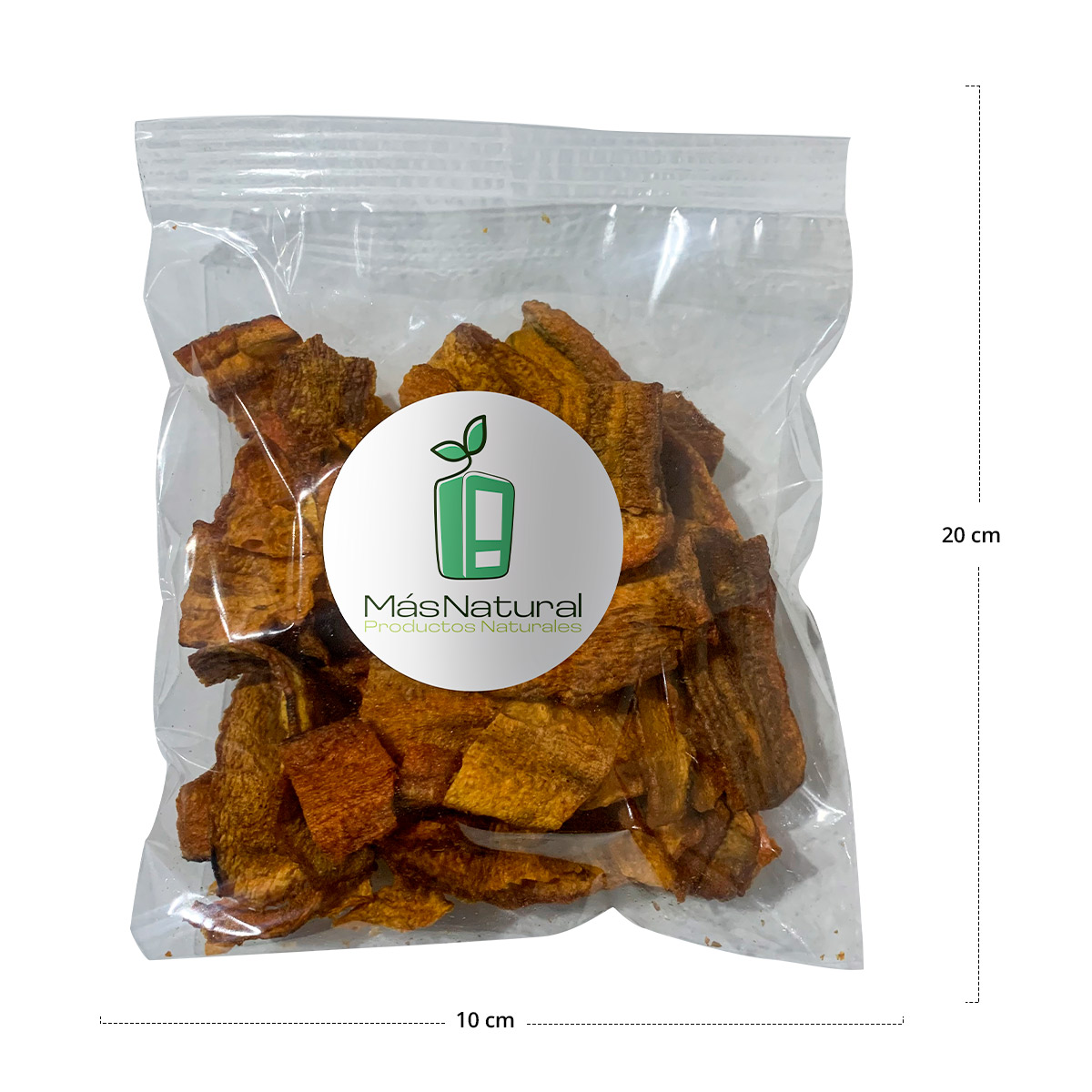 Zanahoria sin chile Deshidratado y horneado set de bolsas individuales Más Natural