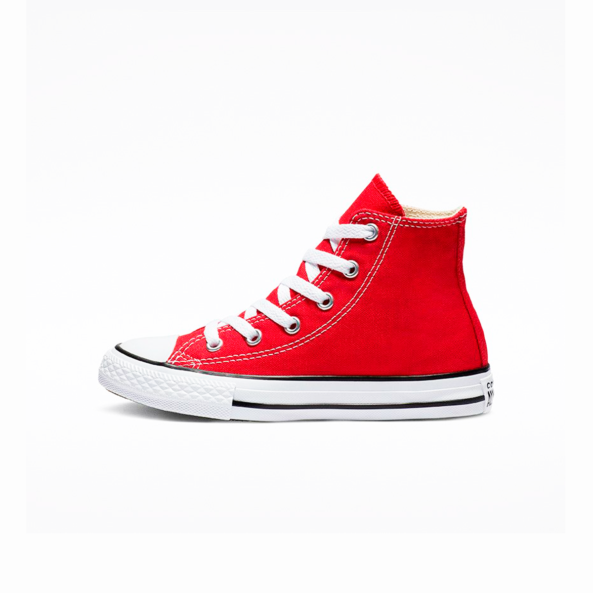 Tenis Converse Chuck Taylor Clásico Rojos Bota Lona Niños.